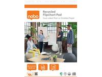 Flipoverpapier Nobo gerecycled 58x81cm dubbelzijdig plano 50vel