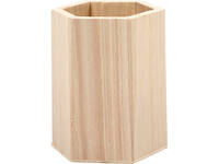 Pennenbak Creativ Company zeshoek 10.5x8cm triplex