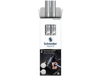 Viltstift  Schneider Paint-it 060 - 061 2.0mm en 0.8mm mtl chrome 2st