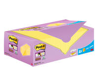 Memoblok 3M Post-it 655-SSCY Super Sticky 76x127mm geel voordeelpak