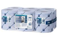 Poetspapier Tork M4 Reflex Plus Advanced 2-laags 450 vel blauw 473391