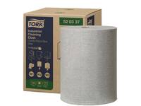 Reinigingsdoek Tork W1-W2-W3 Premium Industrial 1-laags 390 vel grijs 520337