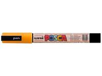 Paintmarker Uni POSCA PC3M fijn glitter oranje