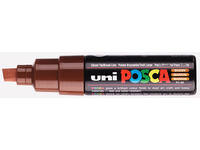 Paintmarker Uni POSCA PC8K breed schuin bruin
