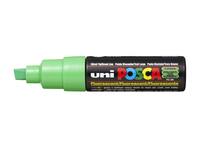 Paintmarker Uni POSCA PC8K breed schuin fluor groen