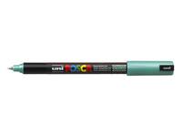 Paintmarker Uni POSCA PC1MR extra fijn metallic groen