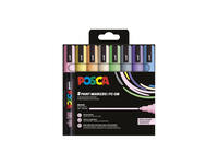 Paintmarker Uni POSCA PC5M medium pastel assorti set à 8 stuks