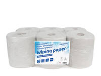 Poetspapier Cleaninq M2 1-laags 6x270m wit