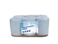 Handdoekrol Cleaninq H1 Matic 2-laags 6x150m blauw