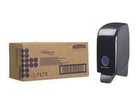 Zeepdispenser Aquarius 1 liter zwart 7173