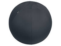 Actieve zitbal Leitz Ergo 65cm anti-rol donkergrijs