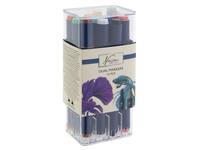 Alcoholmarkers Nassau Arts duopunt set à 12 kleuren