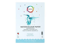 Aquarelblok Qrea A4 20vel 200gr gelijmd