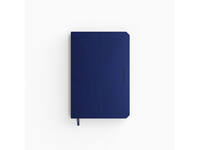 Notitieboek de KEMPEN Silence 110x160mm blanco 160 pag 90gr dblauw