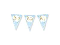 Party Flags foil It's a boy!