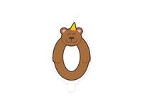 Jungle candle 0 Bear