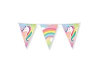 Vlaggenlijn Unicorn folie 10 meter
