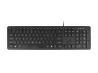 Toetsenbord Quantore QWERTY bedraad USB-A zwart