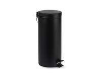 Pedaalemmer BRASQ 30 liter zwart