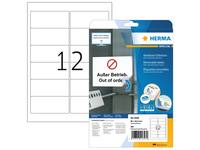 Etiket HERMA 4348 96x42.3mm wit 300 stuks