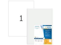 Etiket HERMA 9542 A3 297x420mm weerbestendig rekbaar wit 10 stuks