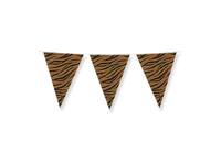 Party Flags foil Tiger Safari