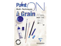 Tekenblok Clairefontaine Paint On A5 gekorreld 20 vel 250gr