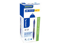 Gelschrijver PILOT BL-G2-7 medium blauw 16+4 gratis