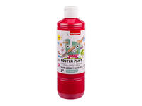 Plakkaatverf Bruynzeel primair rood fles à 500ml