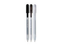 Gelschrijver Sakura Gelly Roll Special 08 klikfunctie set à 3 kleuren zilver