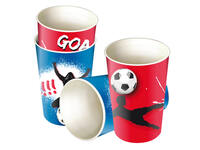 Beker Haza goal! 250ml 8 stuks