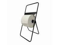 Poetspapierdispenser Euro Products V1 vloerstandaard zwart 438305