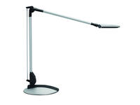 Bureaulamp MAUL Optimus LED dimbaar voet zilver