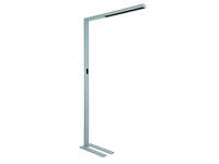 Vloerlamp MAUL Sirius LED beweging- daglichtsensor dimbaar zilver