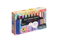 Markeerstift STABILO Boss Wildflower & Nature Colors ass deskset 10st