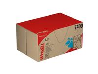 Poetsdoek WypAll L20 GeneralClean 420x330mm 280vel dispenserdoos blauw 7400