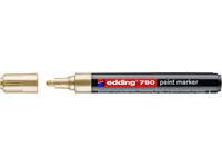 Paintmarker edding 790 op alcoholbasis 2-3mm goud