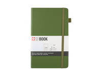 Notitieboek Sakura large 130x210mm lijn hard cover dennennaald