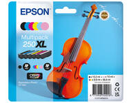 Inktcartridge Epson 250XL T16P84 zwart + 5 kleuren