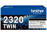 Toner Brother TN-2320TWIN zwart