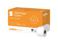 Toiletpapier Satino JT3 HiCycle systeemrol 2-laags 24x100m wit 315540