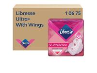 Maandverband Libresse P1 Ultra+ Regular met vleugels 150 stuks