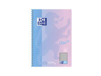 Spiraalblok Oxford Touch B5 geruit 5mm160 pagina's assorti