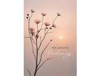 Wenskaart Hallmark condoleance bloemen pak à 6 stuks