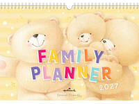 Familiekalender 2027 Forever Friends A4 internationaal