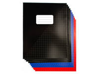 Schrift Kangaro A5 ruit 10mm 80 pagina's 60 gram assorti pak à 10 stuks