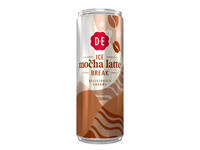 Ijskoffie Douwe Egberts moccha latte blik 250 ml