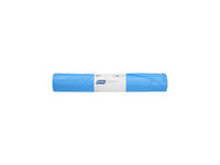 Afvalzak Hynex 70x110cm HDPE recycled T25 120L blauw rol à 25 stuks