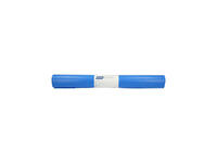Afvalzak Hynex 90x110cm LDPE recycled T80 140L blauw rol à 10 stuks