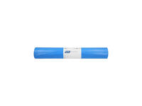 Afvalzak Hynex 80x110cm LDPE recycled T60 130L blauw rol à 20 stuks
